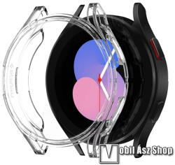 SPIGEN ULTRA HYBRID okosóra műanyag védő keret - ÁTLÁTSZÓ - SAMSUNG Galaxy Watch4 44mm (SM-R870) / Galaxy Watch5 40mm (SM-R905F) - ACS05398 (ACS05398)