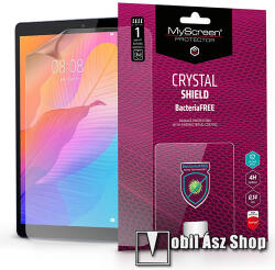 MyScreen CRYSTAL Shield BacteriaFREE képernyővédő fólia - CRYSTAL - 1db, törlőkendővel, antibakteriális, A képernyő sík részét védi! - HUAWEI MatePad T8 LTE