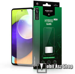 MyScreen HYBRIDGLASS Lite Flexible 7H rugalmas edzett üveg képernyővédő fólia, 0, 15 mm vékony, a képernyő sík részét védi - ÁTLÁTSZÓ - SAMSUNG Galaxy A52 5G / A52 4G / A52s 5G / A53 5G