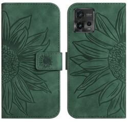 ART SUN FLOWER portofel cu curea Motorola Moto G72 verde