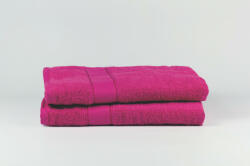 ByTex Törölköző - magenta - széles bordűrrel - 70x130 cm