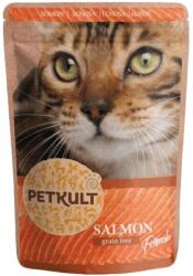PETKULT Plic Pentru Pisici, cu Somon, Set 10 X 100 g