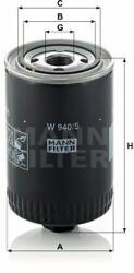 Mann-filter Filtru ulei MANN-FILTER W 940/5 - automobilus