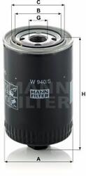 Mann-filter Filtru ulei MANN-FILTER W 940/5 (W 940/5) - automobilus