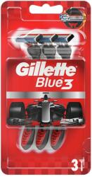 Gillette Blue3 eldobható borotva piros 3 db