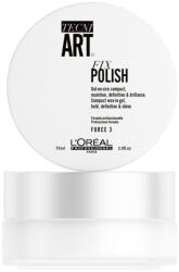 L'Oréal L'ORÉAL PROFESSIONNEL Tecni Art FIX POLISH - Hajformázó gél-wax a haj fényes fixálásáért (75 ml)