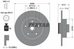 TEXTAR Disc frana TEXTAR PRO 92317603 (92317603)