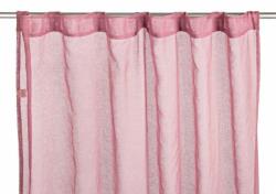 Bizzotto Set 2 perdele textil roz Alice 140x280 cm (0463109)