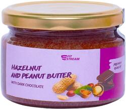 Fitstream Mogyoró és földimogyoró vaj étcsokoládéval (250g) - fitstream - 6 590 Ft