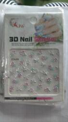 Global Fashion Abtibild 3D unghii, Nail Sticker ZCA-078