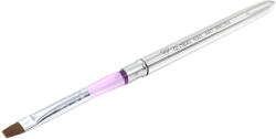 Global Fashion Pensula cu varf drept pentru aplicare gel UV, Nr. 6