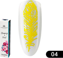 Global Fashion Gel vopsea pentru pictura si stamping, Painting+Stampin 8 ml, 04