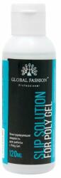 Global Fashion Solutie pentru modelare polygel, Slip Solution, 120ml
