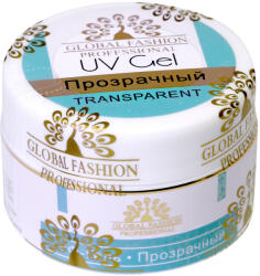 Global Fashion Gel UV de construcție, Global Fashion, Clear 15 g, Transparent