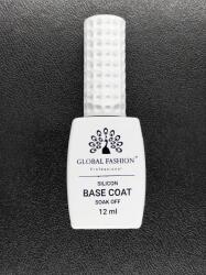 Global Fashion Base Coat Silicon Soack-off, baza pentru intarirea unghiilor, Global Fashion, transparenta, 12ml