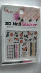 Global Fashion Tatuaj / Sticker Abtibild 3D unghii, Nail Sticker FAM-004