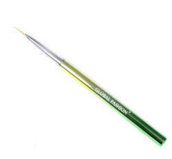 Global Fashion Pensula cu varf subtire, pentru pictura pe unghii, verde, 0