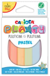 CARIOCA Plasty Pasztell gyurmaszett 6 db-os 100 g (42174)