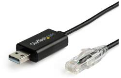StarTech Cablu Cisco StarTech ICUSBROLLOVR, USB, RJ45 (Negru) (ICUSBROLLOVR)
