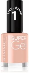 Rimmel Super Gel gel de unghii fara utilizarea UV sau lampa LED culoare 008 Girl Group Blush 12 ml