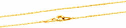 Beneto Aranyozott ezüst lánc Anker AGS1286-GOLD 45 cm