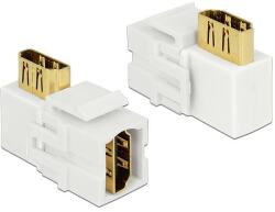 Delock Keystone Module HDMI female > HDMI female 90 angled white (86359)