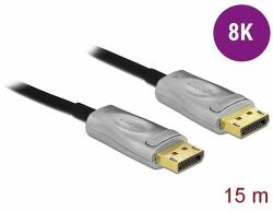 Delock Aktív optikai kábel DisplayPort 1.4 8K 15 m (85886) - dellaprint