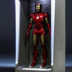 Hot Toys Marvel Miniature: Iron Man 3 (Mark 4 with Hall of Armor) Figura Játék (4895228600998)