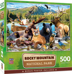Masterpieces Puzzle Master Pieces din 500 de piese - Rocky Mountain (82219)
