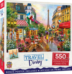 Masterpieces Puzzle Master Pieces din 550 de piese - Paris (82205)