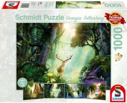 Schmidt Spiele Puzzle Schmidt din 1000 de piese - Poveste în pădure (59910)
