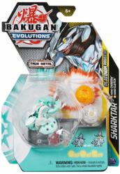 Spin Master Figurina metalica Bakugan Evolutions, Platinum Power Up S4, Sharktar, 20138085