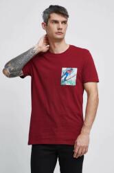 Medicine tricou din bumbac culoarea rosu, cu imprimeu ZBYY-TSM904_33X