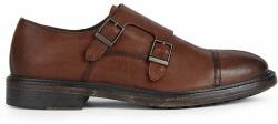 GEOX pantofi de piele U AURELIO E barbati, culoarea maro, U26F7E-000TU-C0013 PPYX-OBM0J3_88X