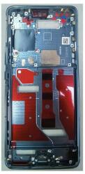 tel-szalk-1929695689 Honor Magic4 Pro fekete előlap LCD keret, burkolati elem (tel-szalk-1929695689)