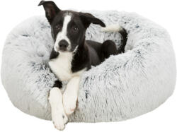 TRIXIE Harvey Cushion - culcuș cu blăniță cu fire luni pentru câini (ø 60 cm; Varianta moale | Alb-negru) - okosgazdi - 128,70 RON