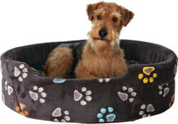 TRIXIE Jimmy pat pentru câini cu margine și model de lăbuțe colorate (45 x 35 cm)