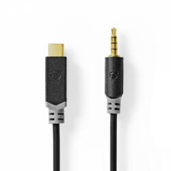 Nedis USB-C - jack kábel - 1m (CCBW65950AT10)