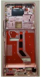  tel-szalk-1929695692 Honor Magic3 / Magic3 Pro rózsaszín előlap LCD keret, burkolati elem (tel-szalk-1929695692)