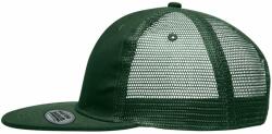Daiber Șapcă trucker cozoroc plat MB6509 - Închisă verde | uni (MB6509-120067)
