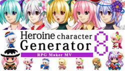 Degica RPG Maker MV Heroine Character Generator (PC)