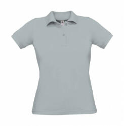 B and C Női rövid ujjú galléros póló B and C Safran Pure/women Polo M, Pacific szürke