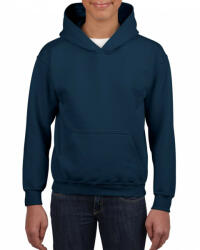 Gildan Gyerek kapucnis pulóver Gildan GIB18500 Heavy Blend Youth Hooded Sweatshirt -M, Navy