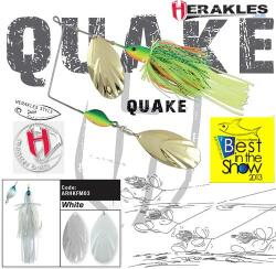 Herakles Spinnerbait HERAKLES Quake 1 1/2oz 42g, culoare White (ARHKFM03)