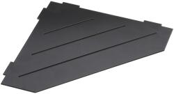 Bemeta Sapho BEMETA CYTRO beépíthető polc, 297x2x210mm, matt fekete 101302440 (101302440)