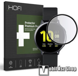 HOFI SAMSUNG Galaxy Watch Active2 44mm, HOFI Hybrid Pro+ Okosóra rugalmas üvegfólia, 7H, FEKETE