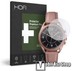 HOFI Glass Pro+ okosóra előlap védő karcálló edzett üveg - 1db, 0.3mm, 9H, A képernyő sík részét védi! - SAMSUNG Galaxy Watch3 41mm (SM-R855F)