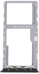  tel-szalk-1929695725 Alcatel 1s 2021 / TCL 20E / 20Y fekete SIM & SD kártya tálca (tel-szalk-1929695725)