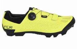FLR F-70 kerékpáros cipő, SPD, neon sárga, 46-os