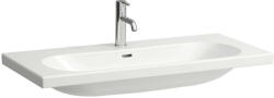 Laufen Lua kerámia mosdó 100x46cm csaplyuk és túlfolyó nélkül, fehér H8100890001421 (H8100890001421)